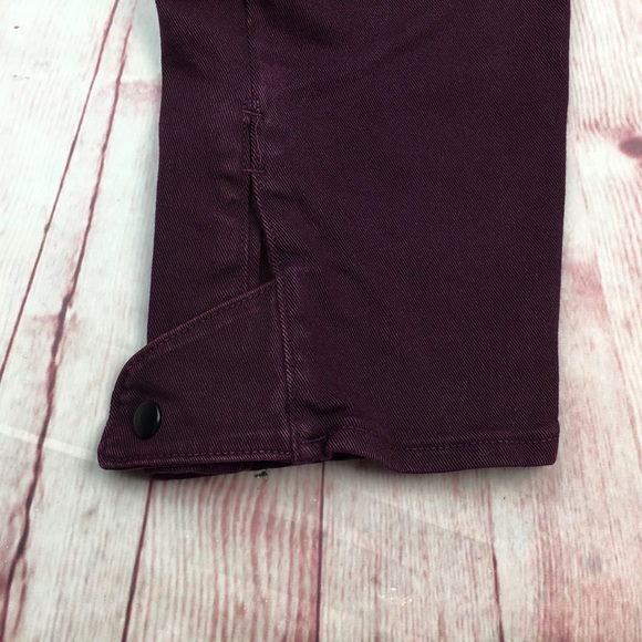 ➡️GOLDEN Distressed Slim Straight in Purple Size 38x33” - Picture 11 of 16